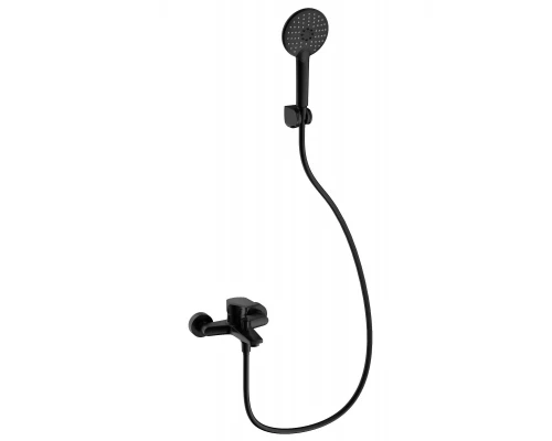 Смеситель для ванны с душем WONZON & WOGHAND, Черный матовый (WW-A30891-MB)