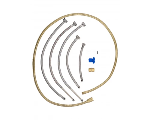 Смеситель на борт ванны WONZON & WOGHAND STEAM, Брашированное золото (WW-88659008-BG)