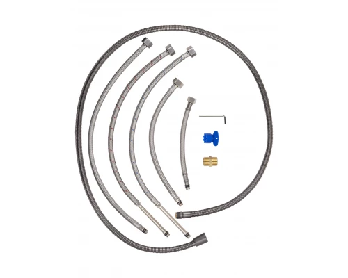 Смеситель на борт ванны WONZON & WOGHAND STEAM, Темный графит (WW-88659008-BGM)