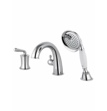 Смеситель на борт ванны WONZON & WOGHAND STEAM, Хром (WW-88659008-CR)