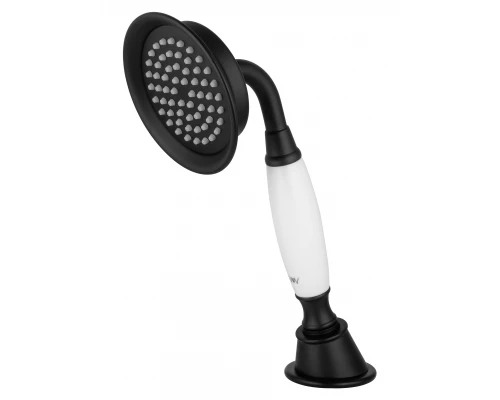 Смеситель на борт ванны WONZON & WOGHAND STEAM, Черный матовый (WW-88659008-MB)