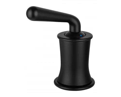 Смеситель на борт ванны WONZON & WOGHAND STEAM, Черный матовый (WW-88659008-MB)