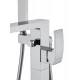Смеситель для ванны напольного монтажа WONZON & WOGHAND FIT, Хром (WW-88649009-CR)