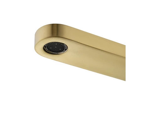 Смеситель для ванны напольного монтажа WONZON & WOGHAND STICK, Брашированное золото (WW-88649901- BG)