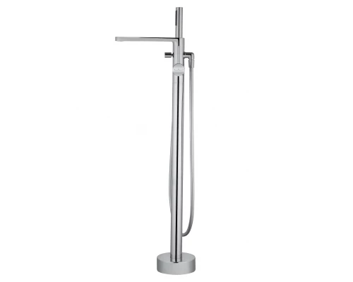 Смеситель для ванны напольного монтажа WONZON & WOGHAND STICK, Хром (WW-88649901-CR)
