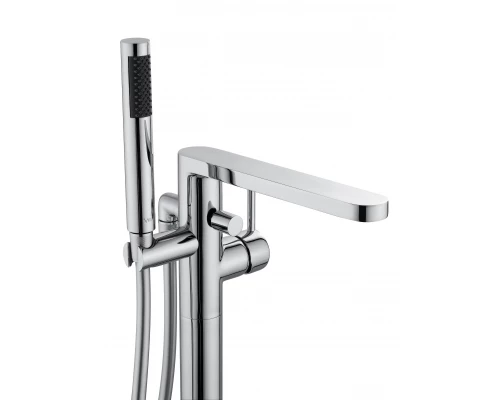 Смеситель для ванны напольного монтажа WONZON & WOGHAND STICK, Хром (WW-88649901-CR)