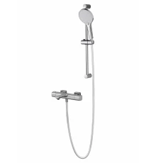 Смеситель для ванны с душем и термостатом WONZON & WOGHAND SOLID, Хром (WW-C2011-A-CR)