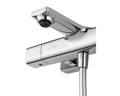 Смеситель для ванны с душем и термостатом WONZON & WOGHAND SOLID, Хром (WW-C2011-A-CR)
