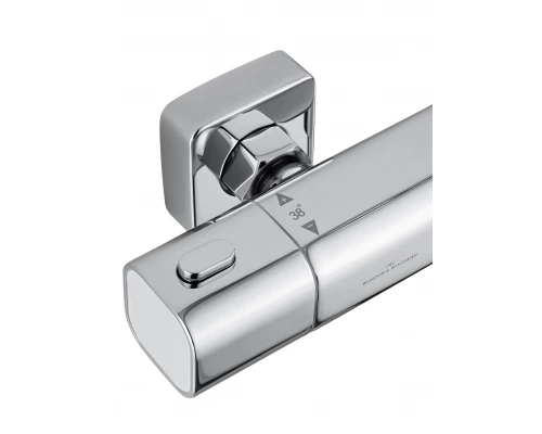 Смеситель для ванны с душем и термостатом WONZON & WOGHAND SOLID, Хром (WW-C2011-A-CR)