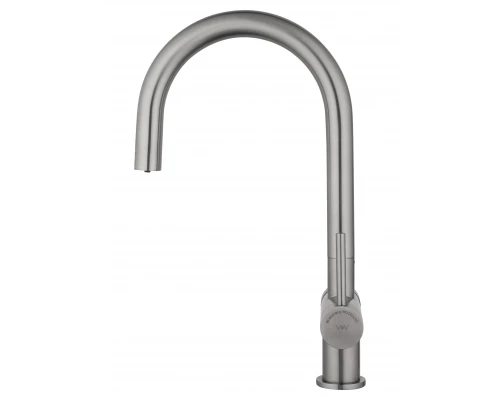 Смеситель для кухни c подключением фильтра WONZON & WOGHAND, Брашированный никель (WW-3211-BS)