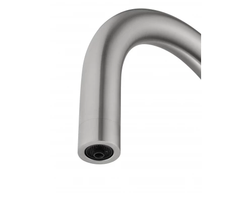 Смеситель для кухни c подключением фильтра WONZON & WOGHAND, Брашированный никель (WW-3211-BS)