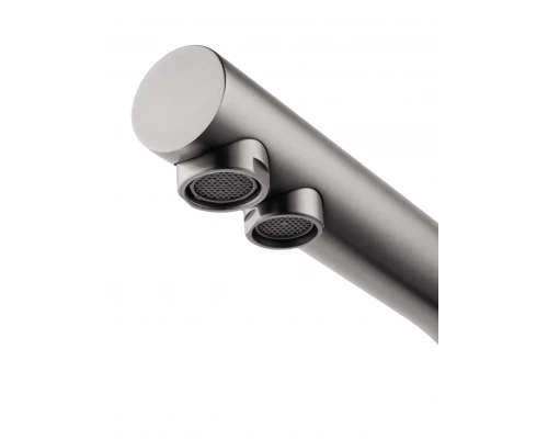 Смеситель для кухни c подключением фильтра WONZON & WOGHAND, Темный графит (WW-88458005-BGM)