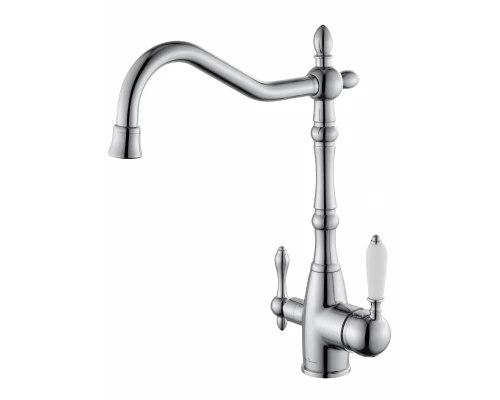 Смеситель для кухни c подключением фильтра WONZON & WOGHAND, Хром (WW-88458006-CR)