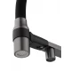 Смеситель для кухни с гибким изливом и подключением фильтра WONZON & WOGHAND, Темный графит (WW-88458013-BGM)