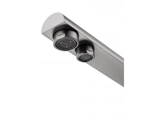 Смеситель для кухни с подключением фильтра WONZON & WOGHAND, Темный графит (WW-88458003-BGM)