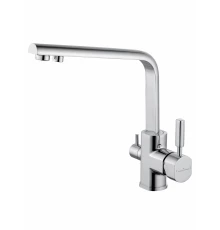 Смеситель для кухни с подключением фильтра WONZON & WOGHAND, Хром (WW-88458003-CR)