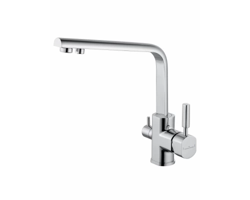 Смеситель для кухни с подключением фильтра WONZON & WOGHAND, Хром (WW-88458003-CR)