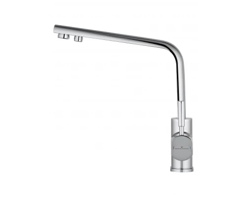 Смеситель для кухни с подключением фильтра WONZON & WOGHAND, Хром (WW-88458003-CR)