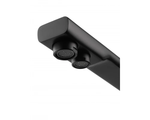 Смеситель для кухни с подключением фильтра WONZON & WOGHAND, Черный матовый (WW-88458004-MB)