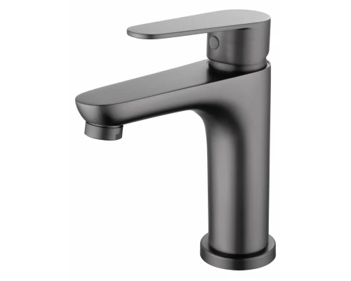 Смеситель для раковины WONZON & WOGHAND ALFA, Темный графит (WW-A40202-BGG)