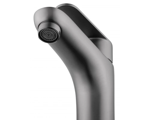 Смеситель для раковины WONZON & WOGHAND ALFA, Темный графит (WW-A40202-BGG)