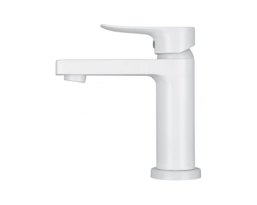 Смеситель для раковины WONZON & WOGHAND Blend, Белый матовый (WW-A40222-MW)