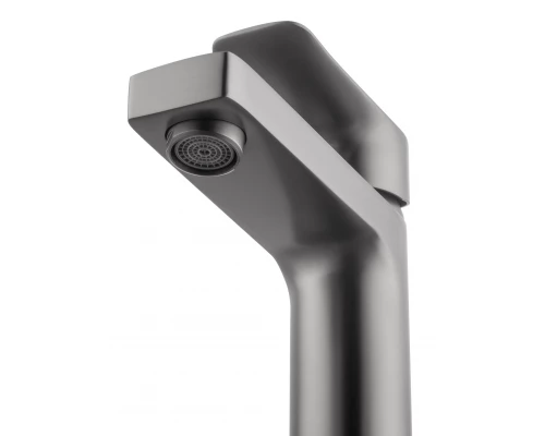 Смеситель для раковины WONZON & WOGHAND Blend, Темный графит (WW-A40222-BGG)