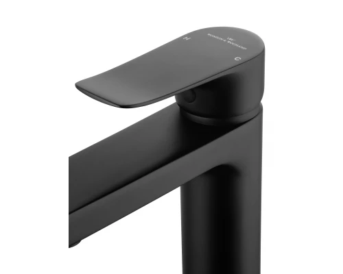 Смеситель для раковины WONZON & WOGHAND Blend, Черный матовый (WW-A40222-MB)