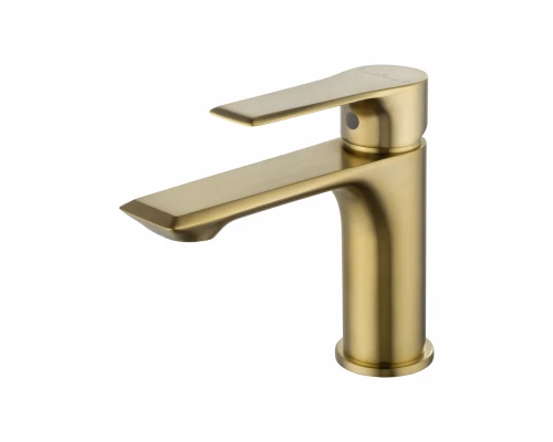 Смеситель для раковины WONZON & WOGHAND BRILLIANT, Брашированное золото (WW-88018079-BG)