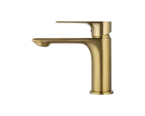 Смеситель для раковины WONZON & WOGHAND BRILLIANT, Брашированное золото (WW-88018079-BG)