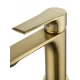 Смеситель для раковины WONZON & WOGHAND BRILLIANT, Брашированное золото (WW-88018079-BG)