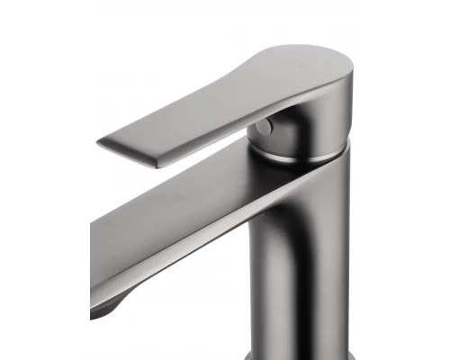 Смеситель для раковины WONZON & WOGHAND BRILLIANT, Темный графит (WW-88018079-BGM)