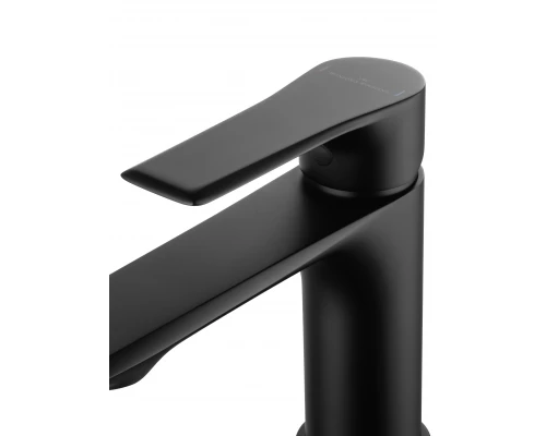 Смеситель для раковины WONZON & WOGHAND BRILLIANT, Черный матовый (WW-88018079-MB)