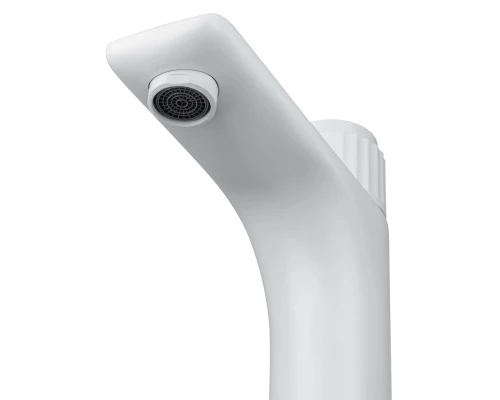 Смеситель для раковины WONZON & WOGHAND CLICK, Белый матовый (WW-A40412-MW)