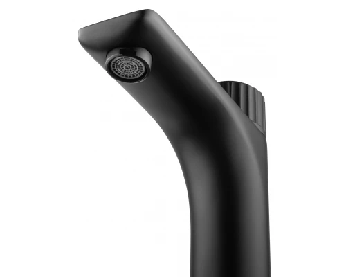 Смеситель для раковины WONZON & WOGHAND CLICK, Черный матовый (WW-A40412-MB)