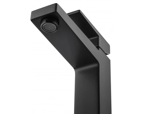 Смеситель для раковины WONZON & WOGHAND CUBE 2.0, Черный матовый (WW-88018068-MB)