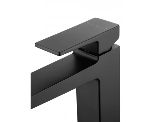Смеситель для раковины WONZON & WOGHAND CUBE 2.0, Черный матовый (WW-88018068-MB)
