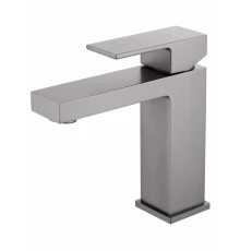 Смеситель для раковины WONZON & WOGHAND CUBE, Темный графит (WW-88139016-BGM)