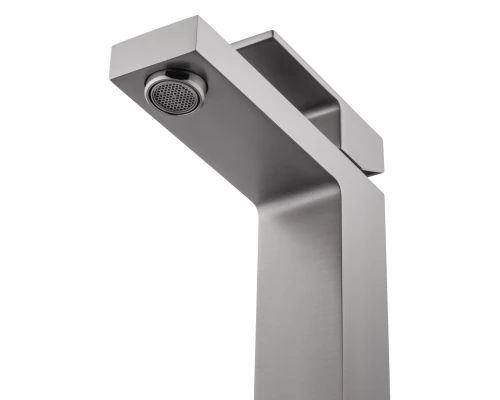 Смеситель для раковины WONZON & WOGHAND CUBE, Темный графит (WW-88139016-BGM)