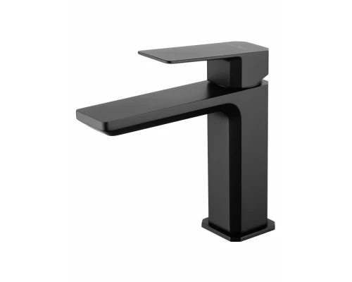 Смеситель для раковины WONZON & WOGHAND DIAMOND, Черный матовый (WW-88139011-MB)