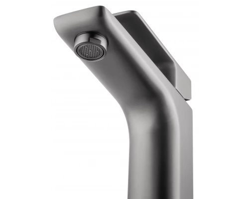 Смеситель для раковины WONZON & WOGHAND EDGE, Темный графит (WW-88139003-BGM)