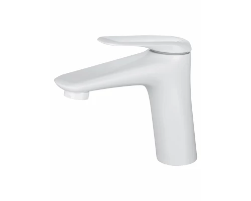 Смеситель для раковины WONZON & WOGHAND Elbe, Белый матовый (WW-A41222-MW)