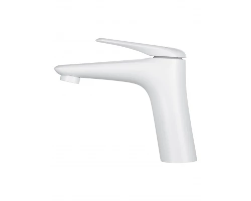 Смеситель для раковины WONZON & WOGHAND Elbe, Белый матовый (WW-A41222-MW)