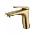 Смеситель для раковины WONZON & WOGHAND Elbe, Брашированное золото (WW-A41222-BG)