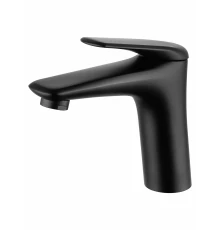 Смеситель для раковины WONZON & WOGHAND Elbe, Черный матовый (WW-A41222-MB)