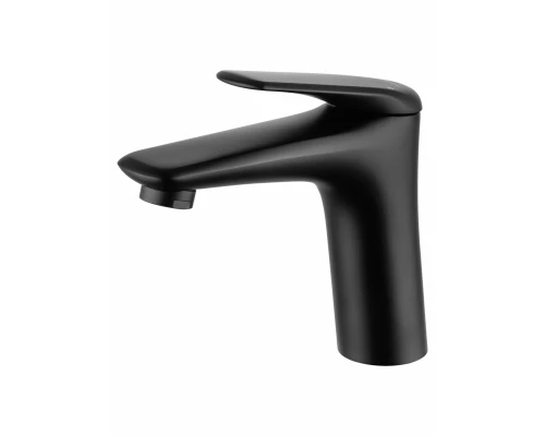 Смеситель для раковины WONZON & WOGHAND Elbe, Черный матовый (WW-A41222-MB)