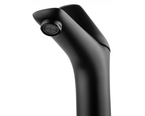 Смеситель для раковины WONZON & WOGHAND Elbe, Черный матовый (WW-A41222-MB)