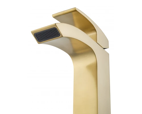 Смеситель для раковины WONZON & WOGHAND FIT, Брашированное золото (WW-88139009-BG)