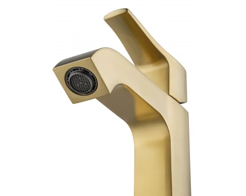 Смеситель для раковины WONZON & WOGHAND FLEX, Брашированное золото (WW-88018072-BG)