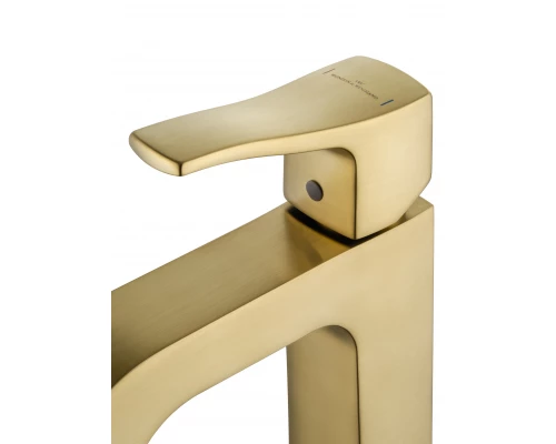 Смеситель для раковины WONZON & WOGHAND FLEX, Брашированное золото (WW-88018072-BG)